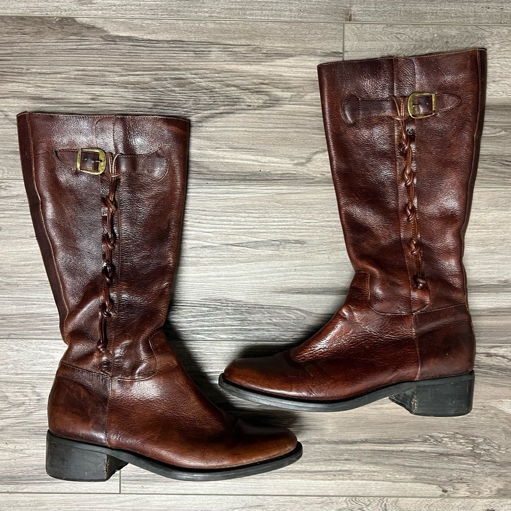 Boho Leather Boots Made in Brazil